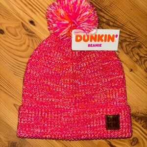 DUNKIN Pink Beanie
